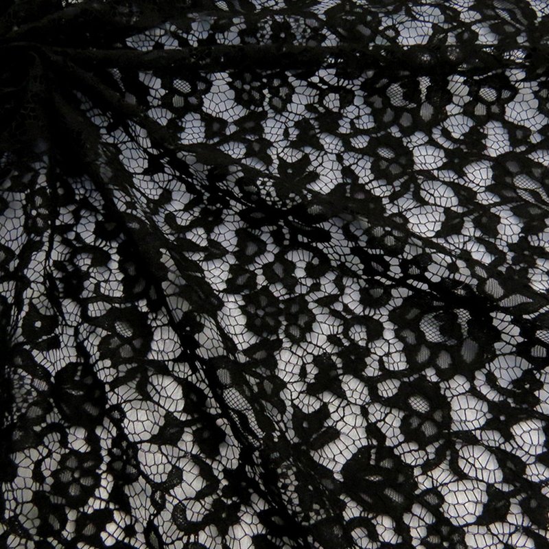 Tablecloth Nylon Warp Knit Lace Fabric Wholesale Supplier 4